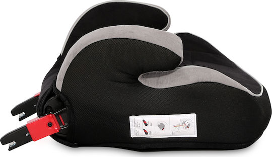 Lorelli Safety Junior Fix Anchorages Baby Car Seat Booster with Isofix Grey Marble 15-36 kg