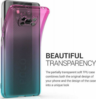 KWmobile Silicone Back Cover Multicolour (Poco X3 NFC / X3 Pro)