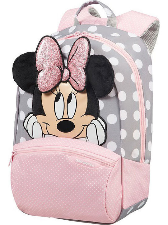 Samsonite Disney Ultimate 2.0 Minnie Ghiozdan Școlar de Spate Scoala primara în culoarea Gri 11Litri