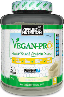 Applied Nutrition Vegan Pro Fără Gluten & Lactoză cu Aromă de Vanilie 2.1kg