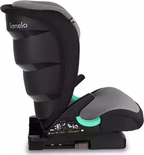 Lionelo Neal Scaun Auto pentru Copii i-Size cu Isofix Grey Stone 15-36 kg