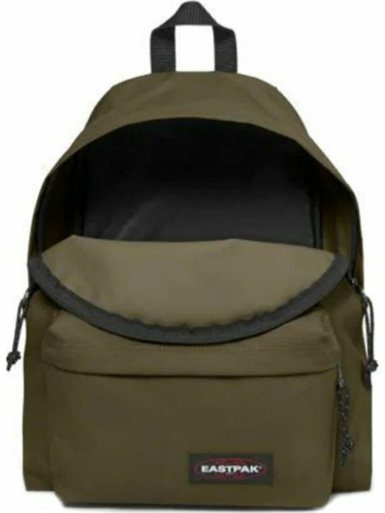 Eastpak Padded Pak'r Army Olive School Bag Backpack Junior High-High School Black 24Liters