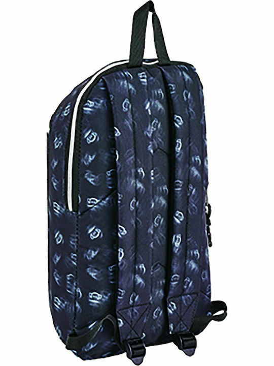 Paul Frank Night Anatomical School Bag Backpack Junior High-High School in Blue color