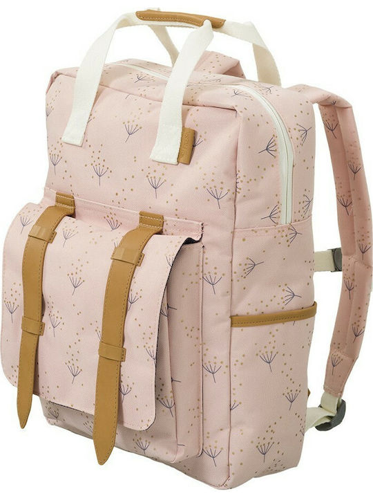 Fresk Dandellion Large School Bag Backpack Kindergarten in Pink color