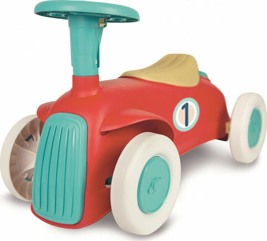 Baby Clementoni My First Car Ride On Baby Push Walker For 6+ Months Red