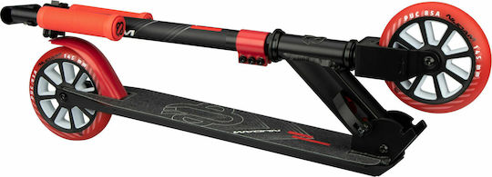 Nijdam Kinderroller Klappbar Dark Arrow 2-Rad Rot