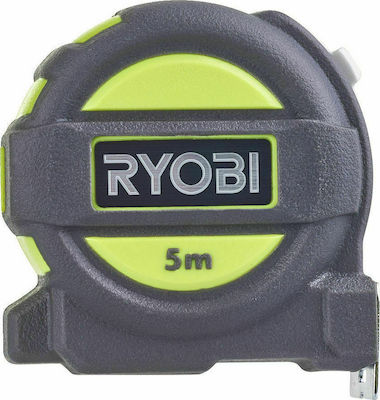 Ryobi Tape Measure with Auto-Rewind 5m