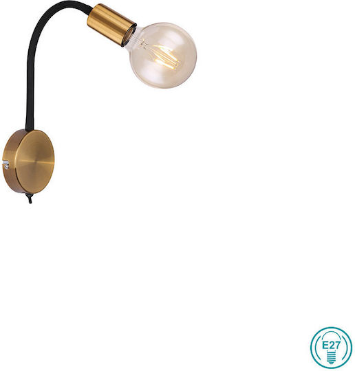 Globo Lighting Eddy Leuchte Wand Gold 30cm
