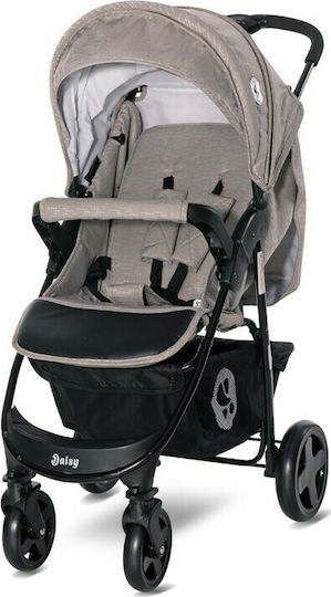 Lorelli Daisy Adjustable 2 in 1 Baby Stroller Suitable for Newborn Beige 8.75kg