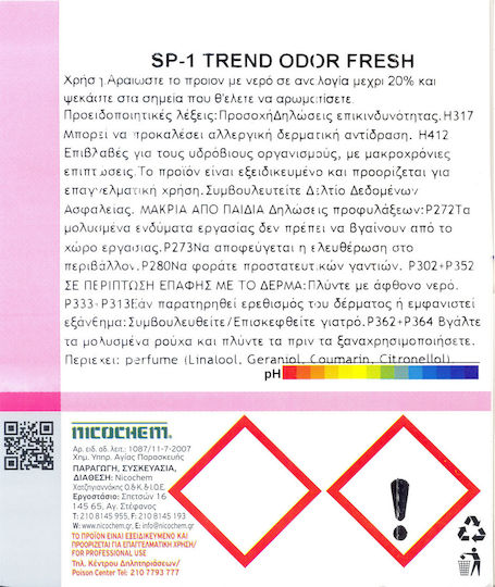 Nicochem Odor Fresh 4LT 4000ml