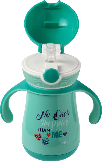 That's Love Cănuțe pentru Copii și Bebeluși din Plastic Verde 1buc 260ml pentru m+