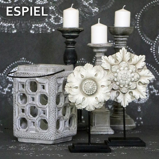 Espiel Фенерче Керамика Бял 17x17x26бр 1бр