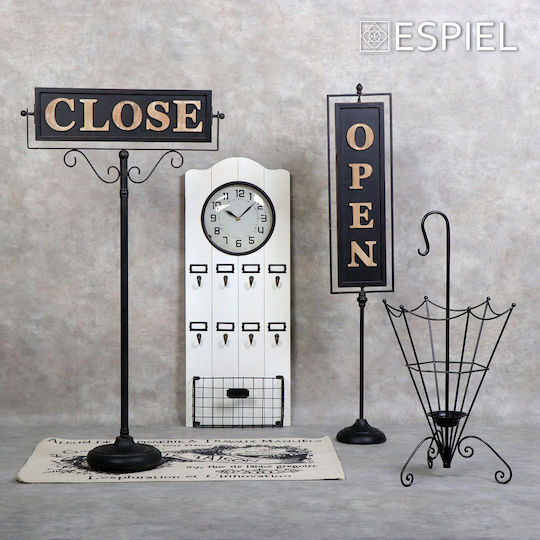 Espiel Διακοσμητικό Μπούστο Open Close 57.5x22x110cm