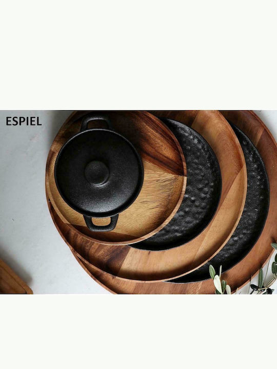 Espiel Ξύλινος Δίσκος Σερβιρίσματος 20x20cm