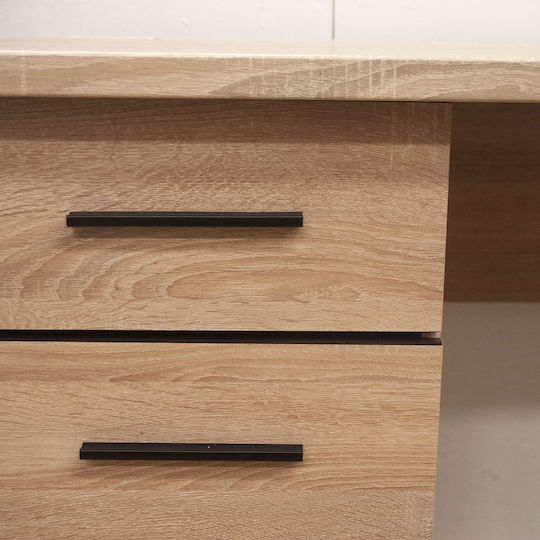 Schreibtisch Solo Holz Beige 110x60x76cm