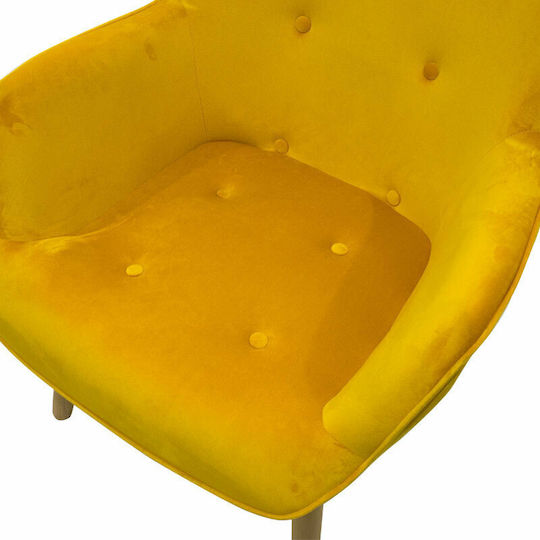 Kido Bergère Yellow 72x75x99cm
