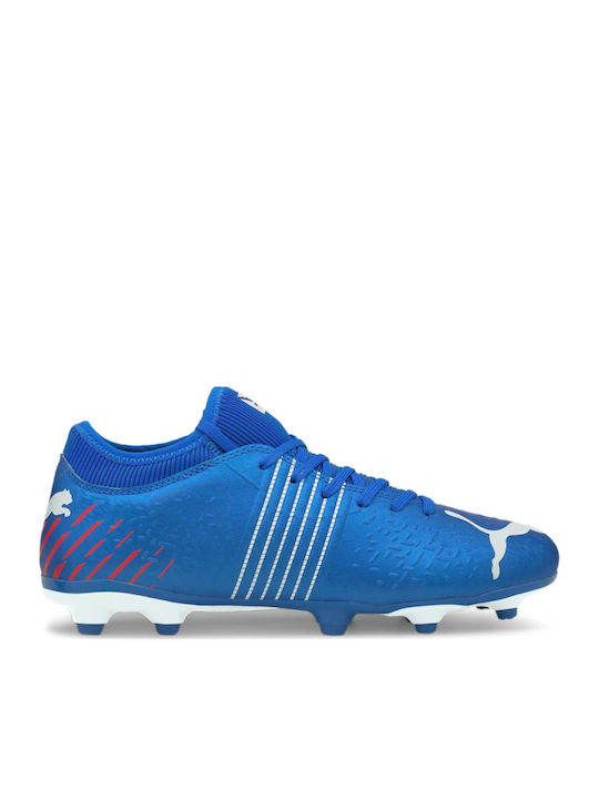 Puma Παιδικά Ποδοσφαιρικά Παπούτσια Ψηλά Future Z 4.2 FG AG με Τάπες Μπλε