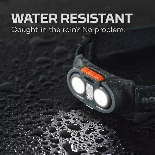 Nebo Headlamp LED Waterproof IP67 with Maximum Brightness 750lm Einstein Black