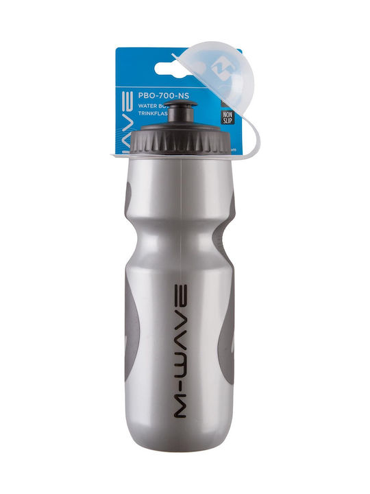 M-Wave Pbo Plastic Water Bottle 700ml Gray