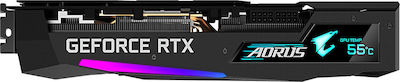 Gigabyte GeForce RTX 3070 8GB GDDR6 Aorus Master (rev .2.0) Κάρτα Γραφικών