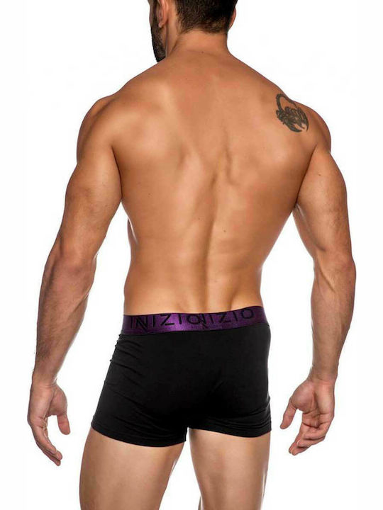 4400 Men's Boxers Black / Purple 2Pack