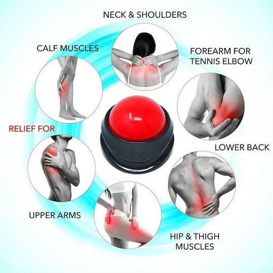 RPM Power Power Roller Minge Masaj în culoare Roșu