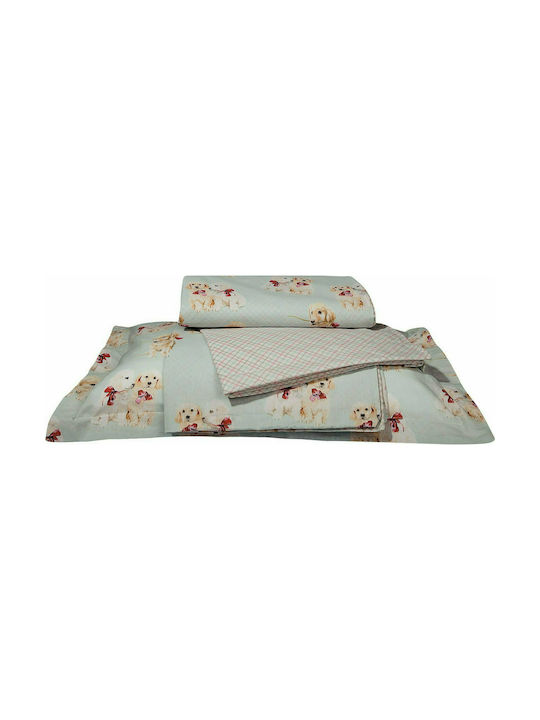 Greenwich Polo Club Sheet Set Single Cotton Pink 170x260cm 3pcs