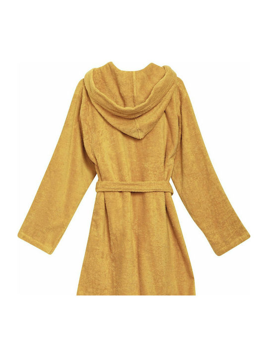 Das Home Kids Hooded Bathrobe Casual Yellow
