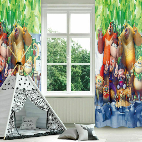 Das Home Детска завеса с куки 420142802123 140x280cm