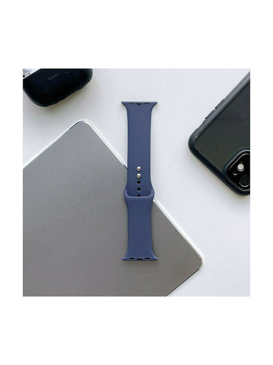 Tech-Protect Icon Armband Silikon mit Pin Marineblau (Apple Watch 38/40/41mm) 66858