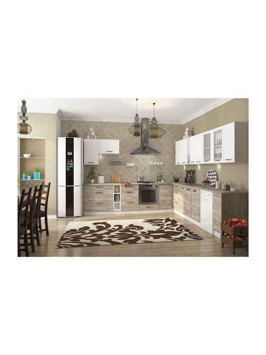 Charlotte Floor Cabinet White 80x46.5x82cm