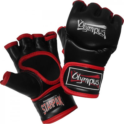 Olympus Sport Econo Γάντια ΜΜΑ από Συνθετικό Δέρμα Μαύρα