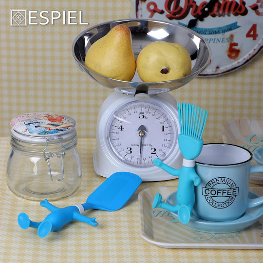 Espiel Serving Spatula Silicone Μπλε 5cm