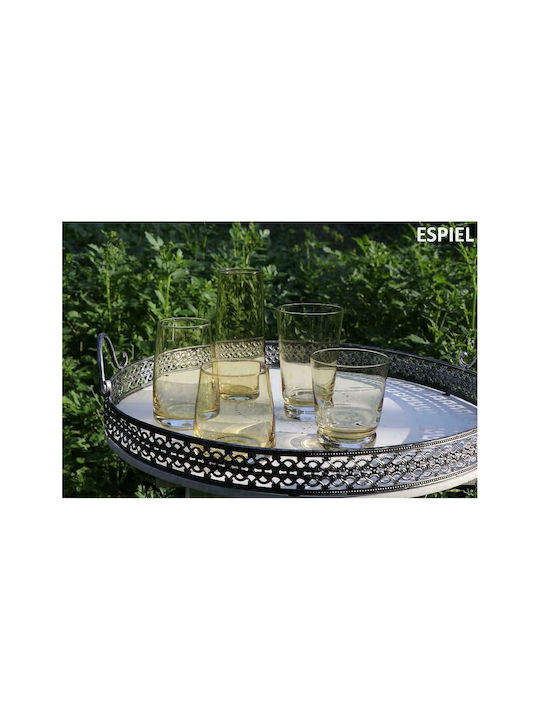 Espiel Light Σετ Ποτήρια Νερού από Γυαλί Μελί 6τμχ