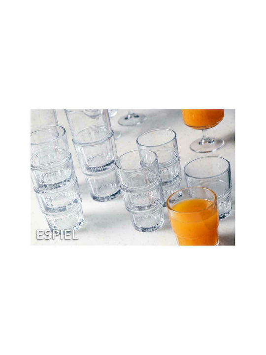 Espiel Next Glas Wasser aus Glas 220ml 1Stück