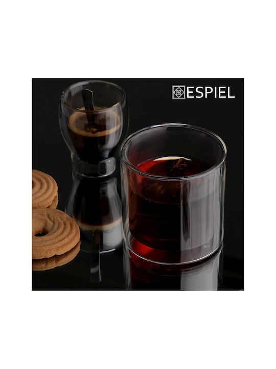 Espiel Borosilicate Glass Water made of Glass 350ml 1pcs