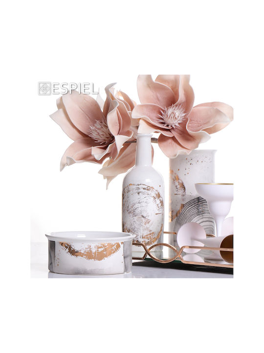 Espiel Maya Glas Cocktail/Trinken aus Glas White Gold Kelch 305ml