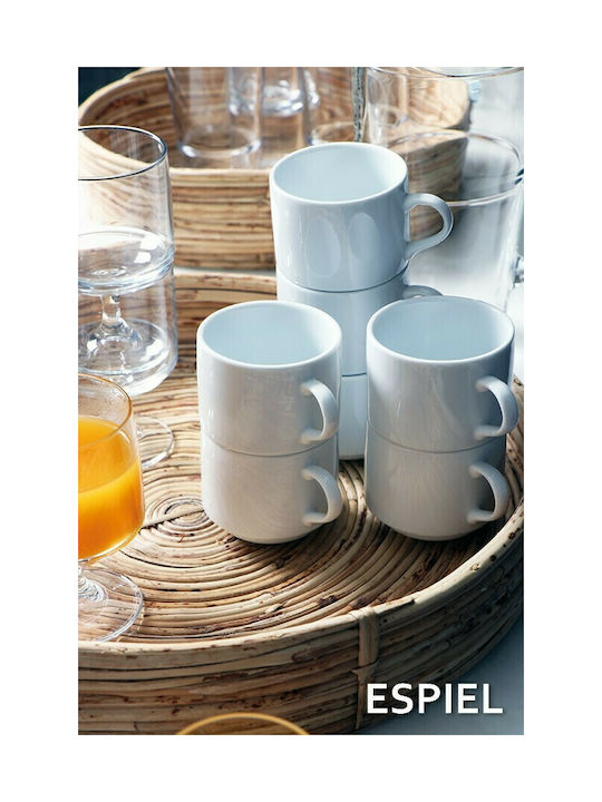 Espiel Mug from Porcelain White 200ml