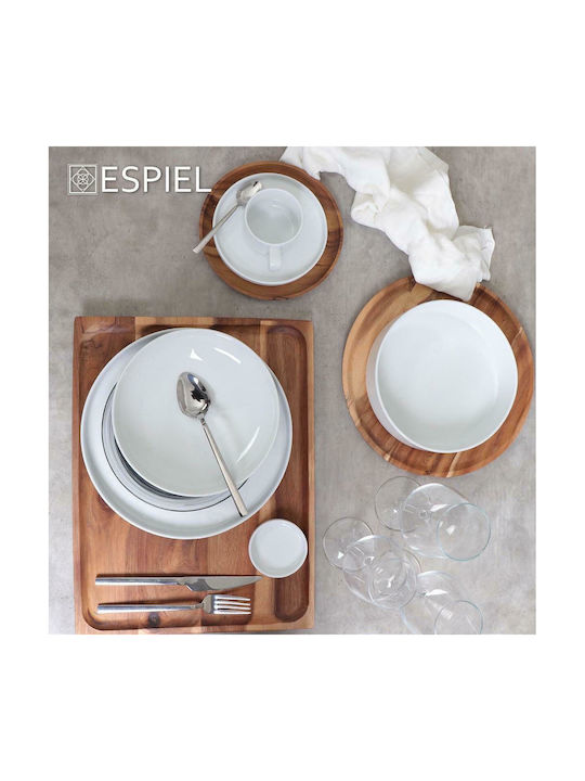 Espiel Good Mood Κούπα από Πορσελάνη Λευκή 280ml 6τμχ