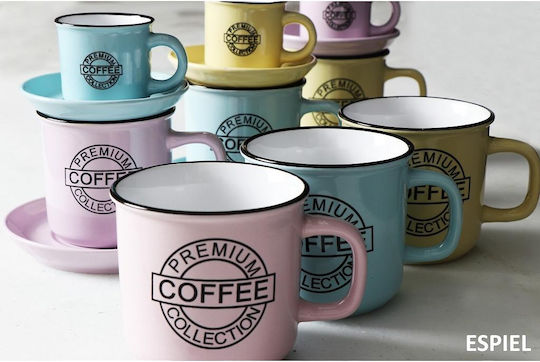 Espiel Coffee Φλιτζάνι Espresso από Πορσελάνη Γαλάζιο 90ml