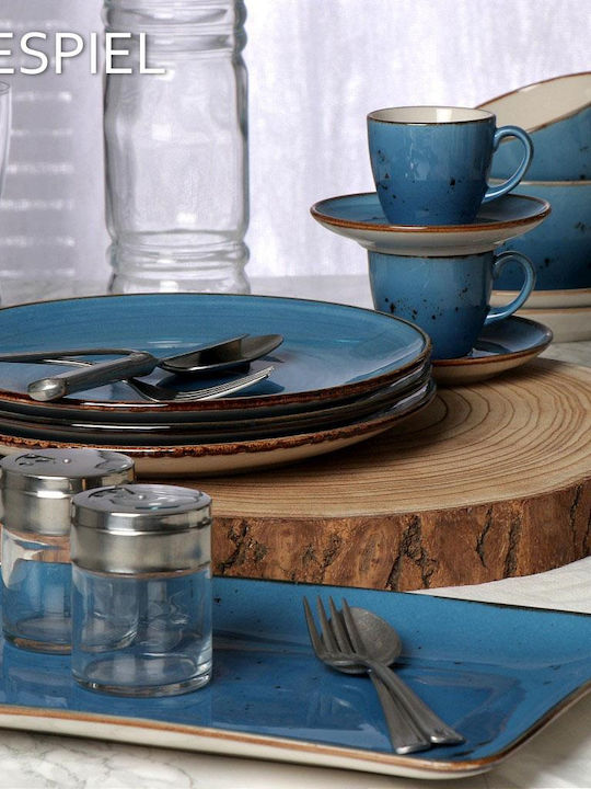 Espiel Terra Jumbo Φλιτζάνι Cappuccino από Πορσελάνη Blue 350ml