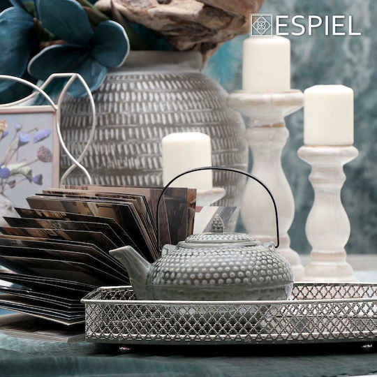 Espiel Ritual Teapot with Filter Ceramic Green 750ml