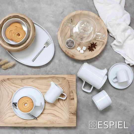 Espiel Σετ Τσαγιού από Πορσελάνη 380ml 2τμχ