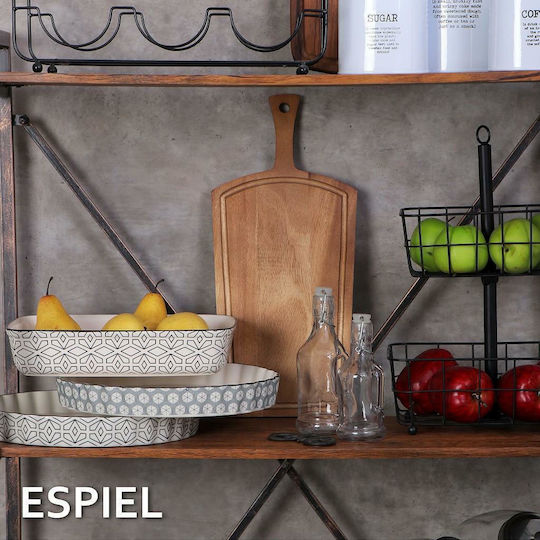 Espiel Μπουκάλι Νερού Γυάλινο με Κλιπ Διάφανο 350ml