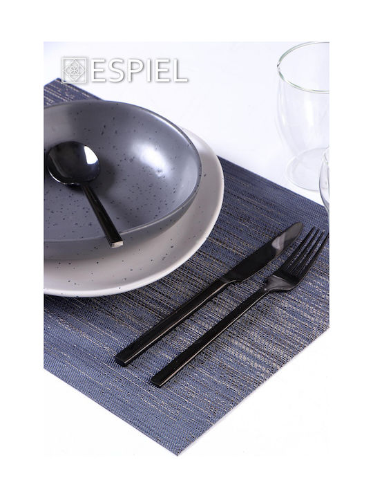 Espiel Σουπλά Πλαστικό Γκρι 45x30cm