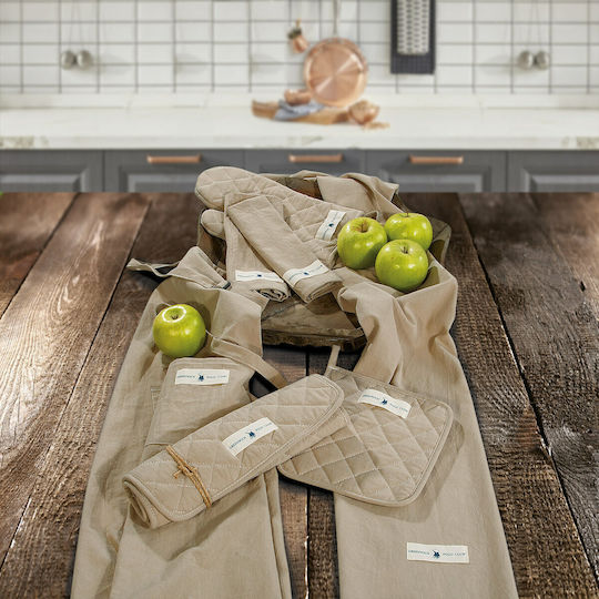 Greenwich Polo Club 2653 Handtuch aus 100% Baumwolle in Beige Farbe 30x45cm 2Stück