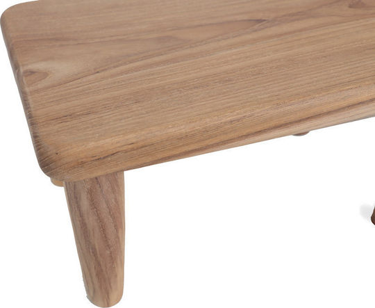 Soulworks Wooden Serving Platter with Handle 45x25x20cm