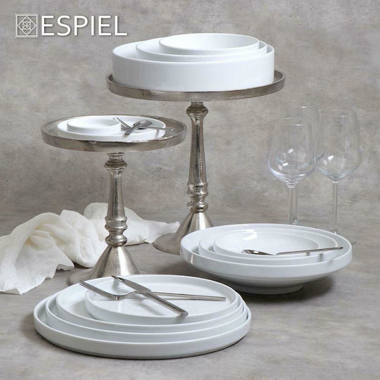 Espiel Seltmann Good Mood Serving Platter Oval White 29.4x21cm
