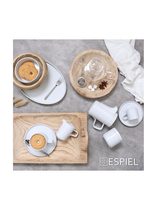 Espiel Good Mood Γαλατιέρα Σερβιρίσματος από Πορσελάνη Λευκή