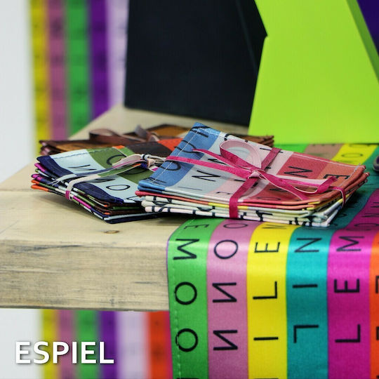 Espiel Runner Letters Multicolour 40x180cm